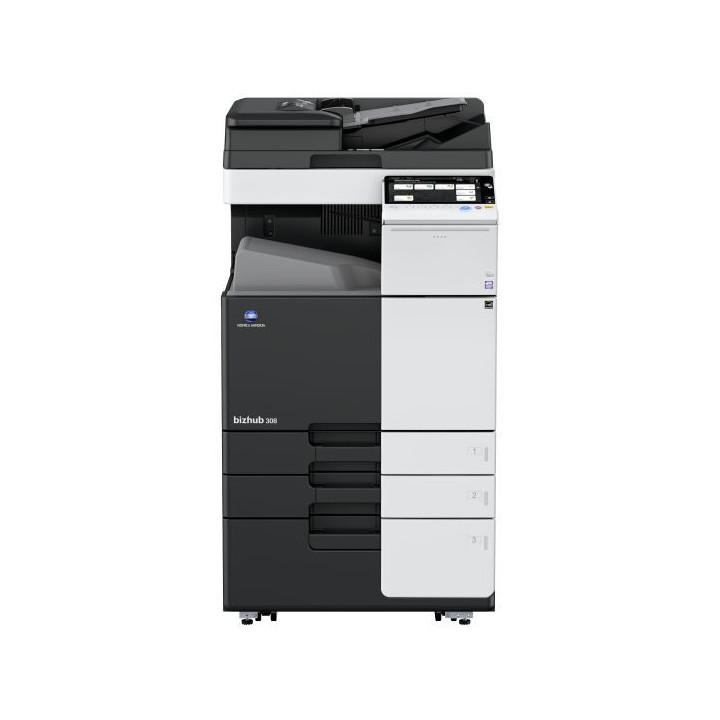 Konica Minolta bizhub 308e Recondiționat | Multifuncțional A3 | Service Grup