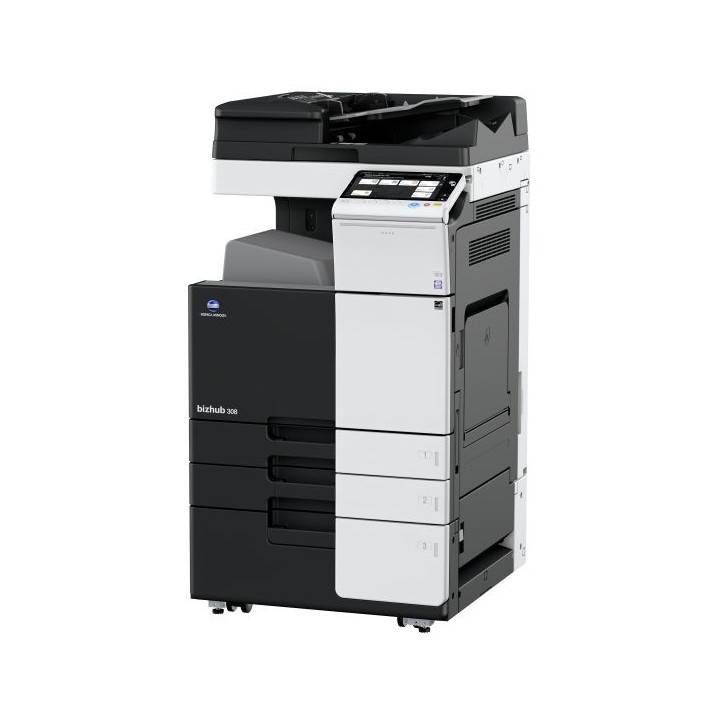 Konica Minolta bizhub 308e Recondiționat | Multifuncțional A3 | Service Grup
