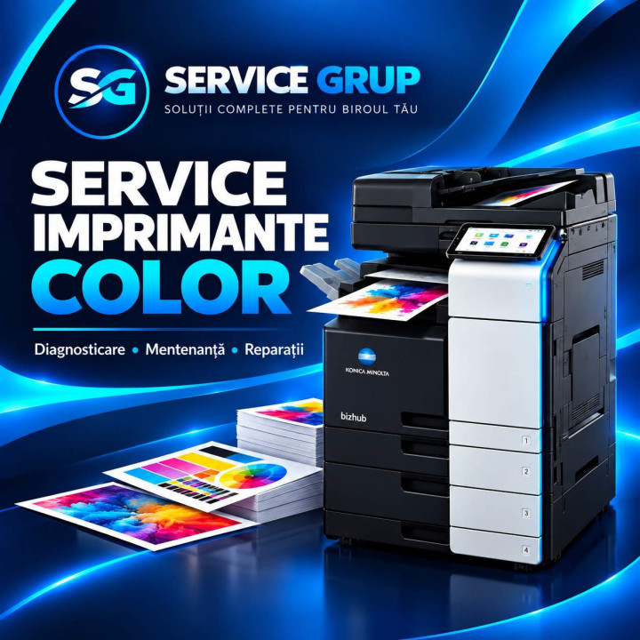 Service Imprimante Color Iași | Reparații și Mentenanță | Service Grup