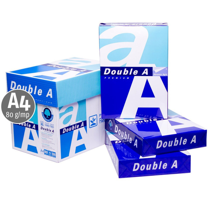 Hârtie Copiator A4 Double A 80 g/mp, 500 coli | Service Grup