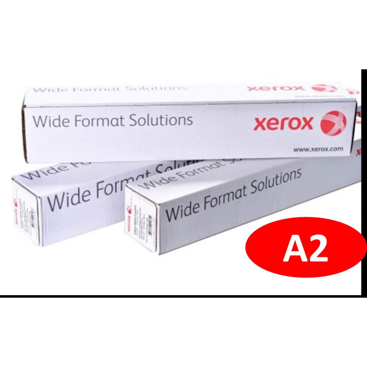 Rolă Plotter Xerox A2 75 g/mp, 420 mm x 50 m | Service Grup