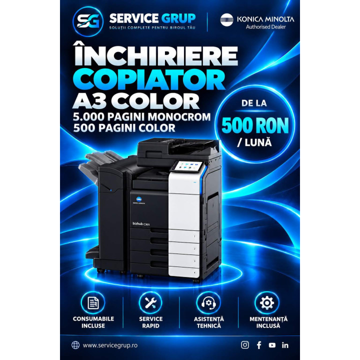Inchiriere Copiator Color A3 | Premium Business – Service Grup