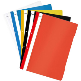 Dosar plastic cu șină A4 diverse culori | Service Grup