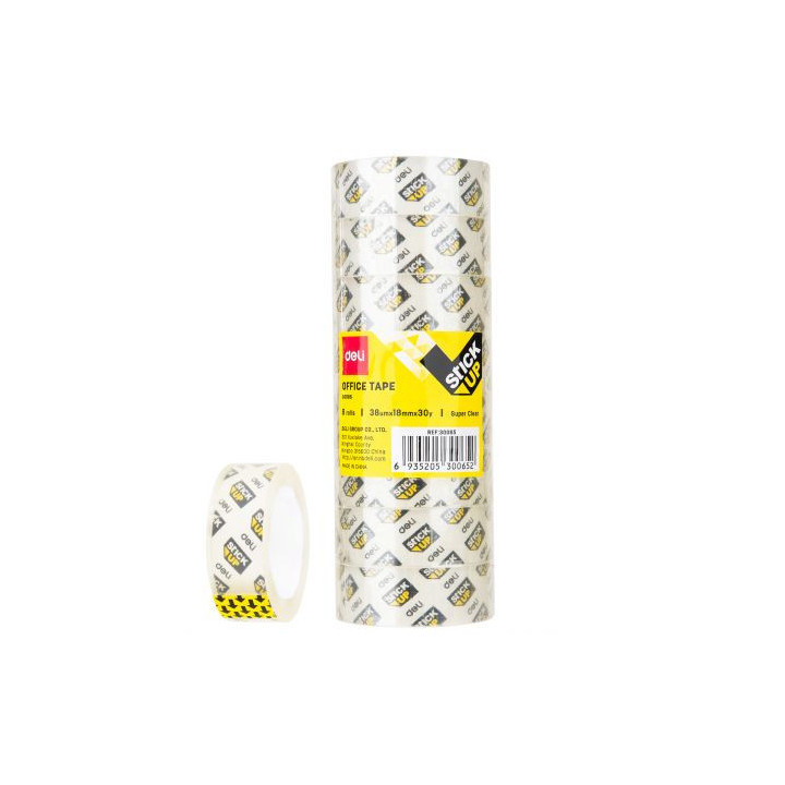 Bandă Adezivă Deli 18 mm x 33 m | Service Grup