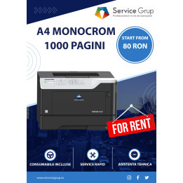 Abonament Monocrom A4 Small
