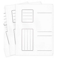 Dosar carton alb cu sina, 220 g/mp, 100 buc/set pentru indosarierea documentelor Dosar carton alb cu sina, 220 g/mp, 100 buc/set pentru indosarierea documentelor