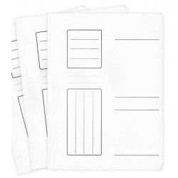 Dosar carton alb cu sina, 220 g/mp, 100 buc/set pentru indosarierea documentelor Dosar carton alb cu sina, 220 g/mp, 100 buc/set pentru indosarierea documentelor