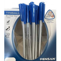 Pix fara mecanism Pensan Triball medium albastru Pix fara mecanism Pensan Triball medium albastru